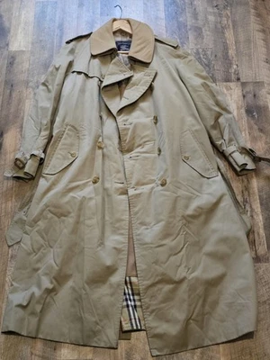 Gabardina de Colección Burberry’s Beige Forro de Lana Extraíble Cuadros Nova Talla 42 XLONG Foto 1 de 4