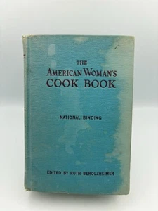 The American Woman's Cook Book (1945) By Ruth Berolzheimer Vintage Book - Imagen 1 de 14