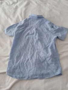 Boys Blue Shirt Eur Age 12-13 - Picture 1 of 6