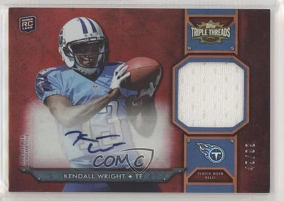 2012 Topps Triple Threads Rookie Relics /99 Kendall Wright #TTRAR-53 Auto RC - Image 1 of 2