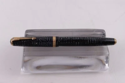 Preciosa perla azul Parker Vacumatic== tamaño semi-talla, doble joya, dos tonos nuevo en caja! Foto 1 de 4