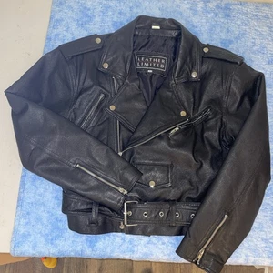 Leather Limited Black Leather Jacket - Picture 1 of 5