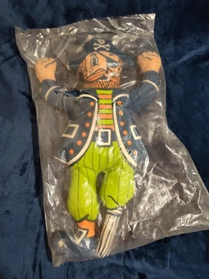 Vintage 1970’s Long John Silvers Restaurant Merch Pirate Doll Pillow Plush Rare - Image 1 of 4