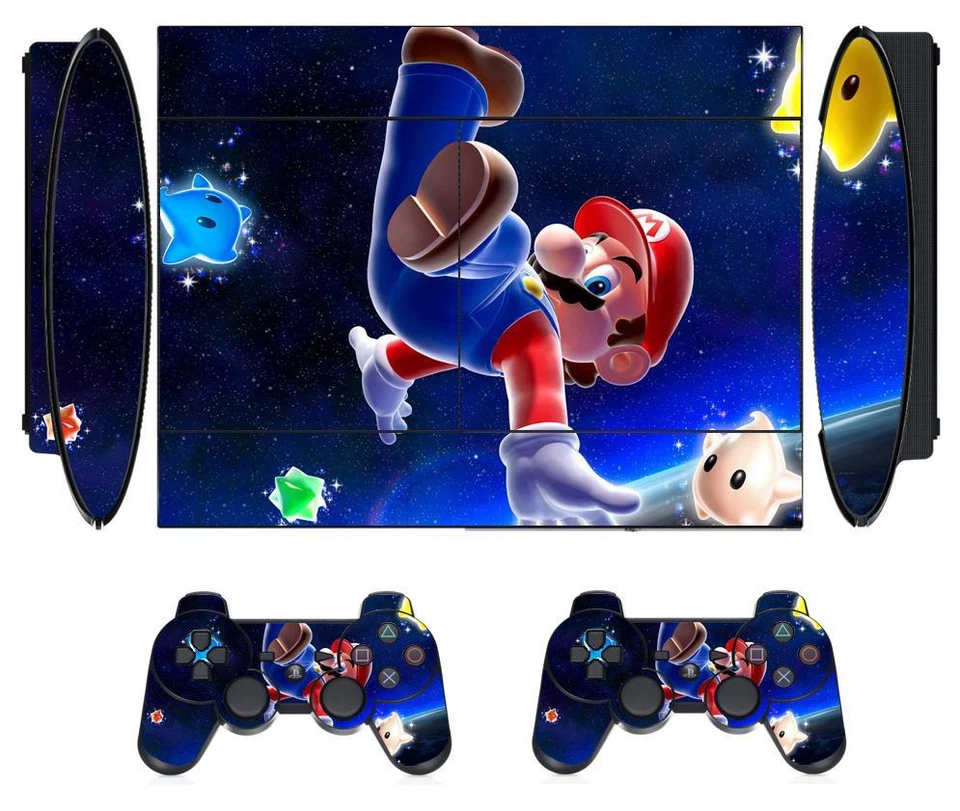 906 Skin Sticker for PS3 PlayStation 3 Super Slim with 2 controller skins - Image 1 of 1