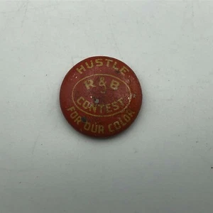 Broadman Vintage R&B Concurso Malo Botón Pinback Hustle For Our Color Mal - Imagen 1 de 5