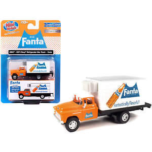 Classic Metal Works 1/87 Scale Model Truck Chevrolet Refrigerated Box Orange