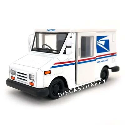 USPS Mail Delivery Truck 1:36 Scale Diecast Model White by Kinsmart - Image 1 of 3