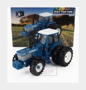 1:32 BRITAINS Ford England Tw35 Tractor Dual Wheels 1981 Blue LC43394 Model - Picture 1 of 2