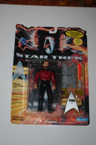 Lt. Commander William Riker-Star Trek Generations Movie-MOC Cover