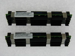 8GB (2X4GB) FOR Apple MAC PRO 1.1 , 2.1 DDR2 667 FB MEMORY with Apple Heatsink - Picture 1 of 1