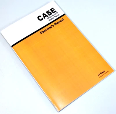 Case 580B 580Ck Serie B Tractor Lanzadera Retroexcavadora Cargador Manual del Propietario Operador Foto 1 de 4