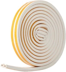 Self Adhesive Door Seal Strip Window Stripping Weather Strips Window House White - Picture 1 of 3