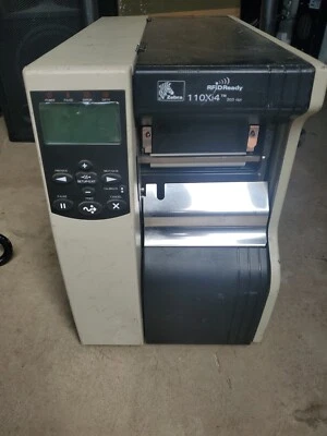 Zebra 110Xi4 Industrial TT/DT Shipping Label Printer Ethernet USB 300dpi - Image 1 of 4