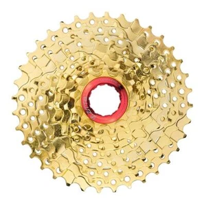 Cassette Freewheel (9 Speed, 11-36T) - Gold - Solid - Picture 1 of 7
