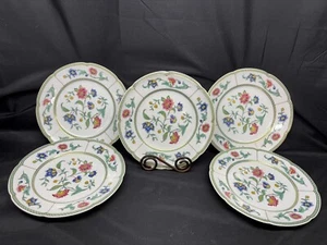 Villeroy & Boch "INDIAN SUMMER" Heinrich ~ Set of 5 ~ Dinner Plates ~ 9 7/8" - Picture 1 of 9
