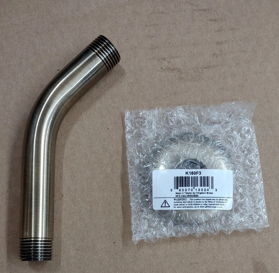 Brazo de ducha Kingston Brass K150K3 Trimscape 6" con brida latón antiguo Foto 1 de 3