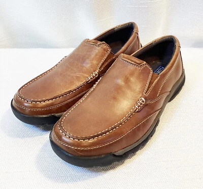 FLORSHEIM Lista Mocasín Mocasines Zapatos Para Hombre 8 Anchos Cuero Marrón 175247 Foto 1 de 4