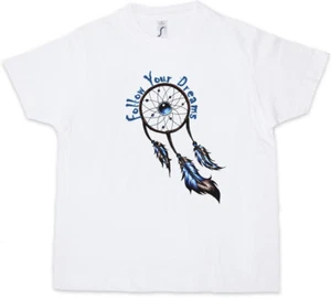 DREAMCATCHER I Kids Boys T-Shirt indian dream catcher asabikeshiinh Native - Picture 1 of 1