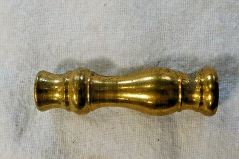 Antique ~ Salvage ~ Cast Brass Center Support for Iron Bed 2 1/4" x 5/8"   #2745 Cover