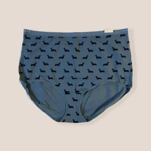 Lane Bryant Cacique Cotton High Waist Brief Panty Dachshund Dog 34/36 - Picture 1 of 1