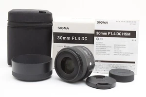 Sigma DC HSM Art 30mm F/1.4 Lens w/Box For Nikon F MIJ Tested Exce+++ #2491694 - Picture 1 of 12
