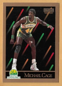 Michael Cage Seattle Supersonics #264 Skybox 1990-91 - Imagen 1 de 2