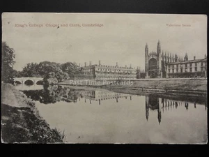 Cambridge: King's College Chapel and Clare c1904 Pub by Valentine's - Picture 1 of 2