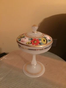 Hand Painted Candy Dish - Picture 1 of 3
