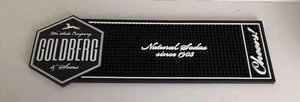 Goldberg & Sons Barmatte, Abtropfmatte, schwarz, Gastro, Party, Neu! - Bild 1 von 1