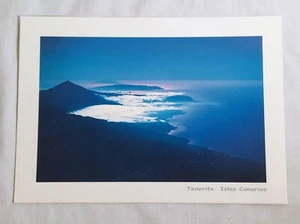Vintage Tenerife Islas Canarias Canary Island Over the Clouds Postcard - Picture 1 of 7