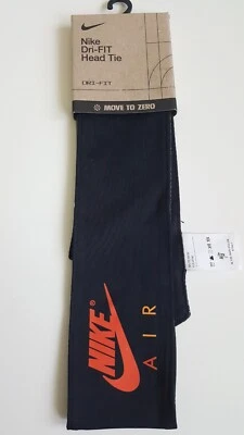 Bandana Nike Tenis Unisex Negro Naranja 3620010 Foto 1 de 4