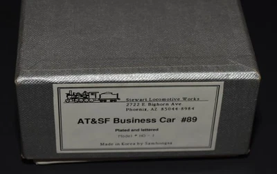 Coche de negocios AT&SF Santa Fe #89 Foto 1 de 4