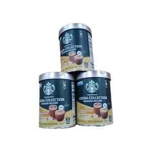 3 Starbucks Premium Café Instantáneo Crema Colección Madagascar Vainilla 10/25 - Imagen 1 de 2