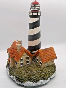 Lighthouse Light Up 9 1/2"  With Activated Sounds Of  Seabirds Waves & Fog Horn - Picture 1 of 5