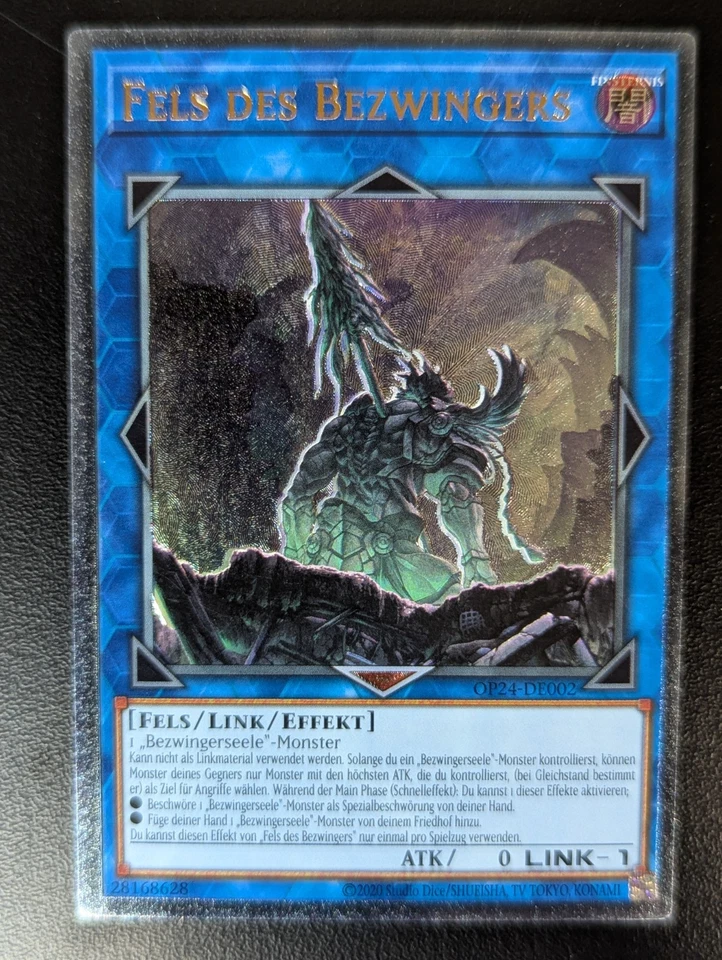 Yugioh Fels des Bezwingers OP24-DE002 ULTIMATE RARE DEUTSCH NM - Bild 1 von 1