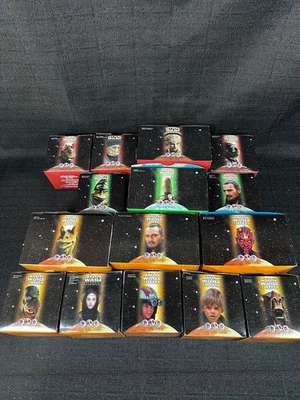 Lote de 15 figuras de juguetes promocionales Star Wars Episodio 1 KFC Taco Bell Pizza Hut 1999 NUEVO Foto 1 de 4