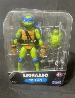 Playmates TMNT Teenage Mutant Ninja Turtles Mutant Mayhem Leonardo Leader '23 A1 Foto 1 de 4