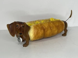 Hot Diggity Perro Hotdog Dachshund Estatuilla Westland Giftware #16508 LEER - Imagen 1 de 7