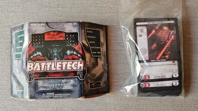 BATTLETECH CCG Starter Deck LIMITED Base Set PLUS extra cards - Image 1 of 4
