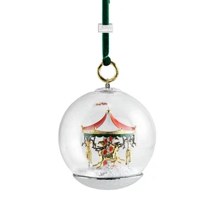 Michael Aram Merry Go Round Snow Globe Ornament - Picture 1 of 5