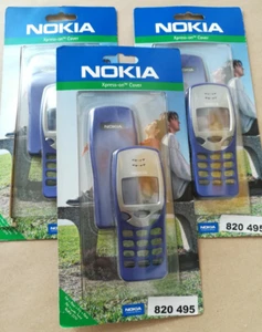 Oryginalna obudowa Nokia 3210 Xpress-on - SKR-6 Astral Blue górna obudowa przód tył - Zdjęcie 1 z 3