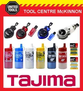 TAJIMA CHALK-RITE CHALK LINES, CHALK, DYE & REPLACEMENT LINES - ALL MODELS - Picture 1 of 13