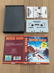 Activision River Raid Commodore 64 Cassette - Working -👽👾Retro Gift Idea👾👽 - Afbeelding 1 van 12