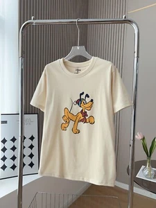 NWT COACH  Women’s  PLUTO  yellow  T-shirt  COTTON - Picture 1 of 8