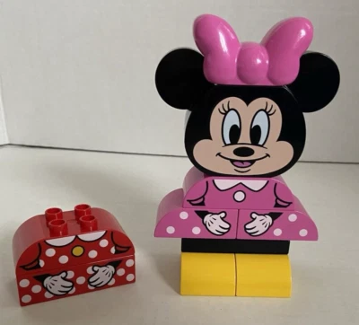 Lego Duplo MY FIRST MINNIE MOUSE 10897 *used* 10 pieces NO BOX or paperwork - Image 1 of 4