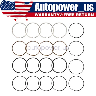 Anel de pistão de motor compatível com 2011-2018 Chevy Sonic Cruze Limited 1.8L 55574537 - Imagem 1 de 4