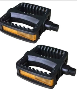 Kids Bike Pedals Upgraded Resin 1 Pair 16‘’ 18‘’ 1/2-Inch - Picture 1 of 7
