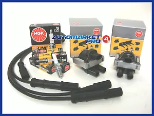 Juego Rodillos Encendido Velas Cable Fiat Panda 1100 187A1000 40 Kw 54 CV De 2005 - Imagen 1 de 1