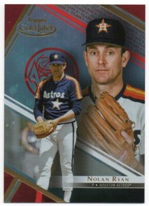 2021 Topps Gold Label Class 2 Red 9 Nolan Ryan 06/50 Houston Astros