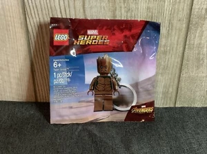 LEGO Marvel Super Heroes Teen Groot Schlüsselanhänger Set 5005244 - Neu Versiegelt Ausverkauft - Bild 1 von 1